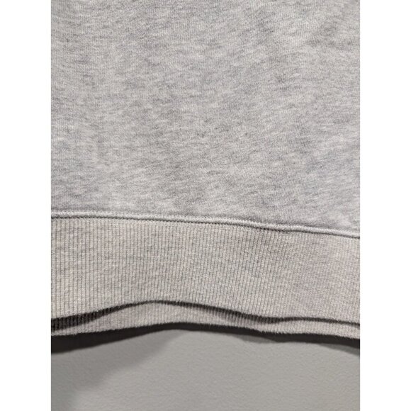 Postmark Anthropologie Gray Cropped Boxy Sweatshirt Casual Women's Size Small - Picture 12 of 15